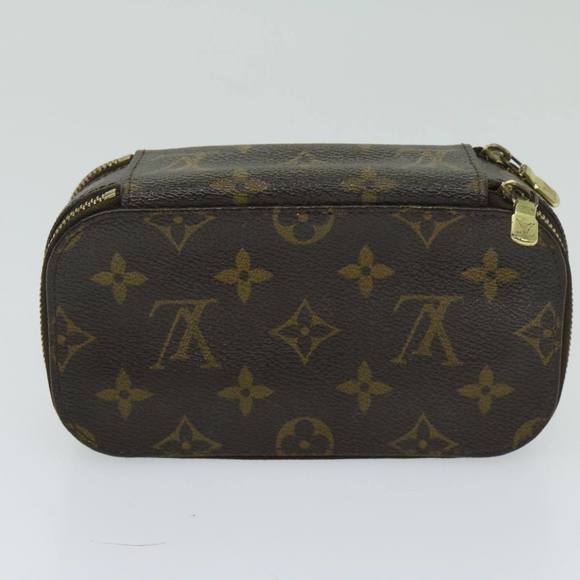 LOUIS VUITTON Monogram Trousse Brush PM Cosmetic Pouch M47510 LV Auth 68712 - Picture 5 of 16